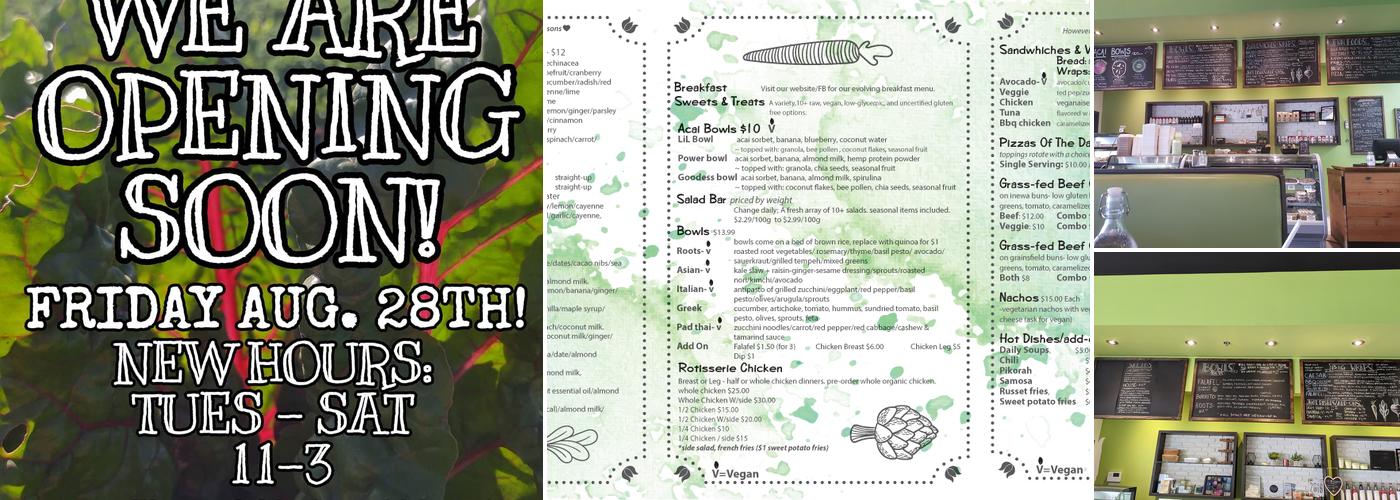 The Lil Organic Kitchen (P) Menu