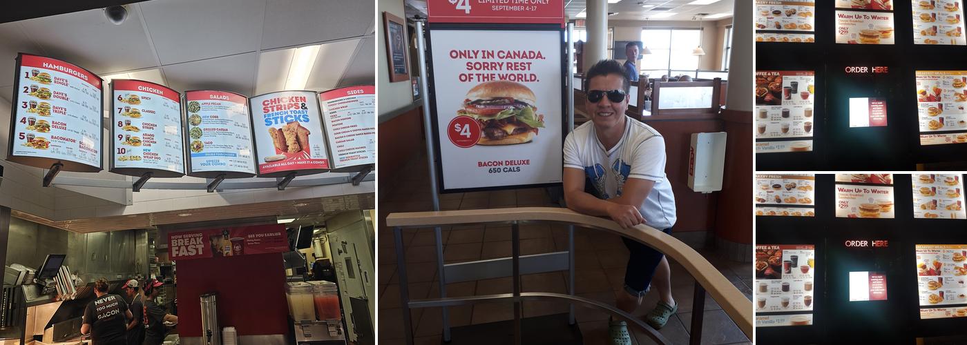 Tim Hortons Menu