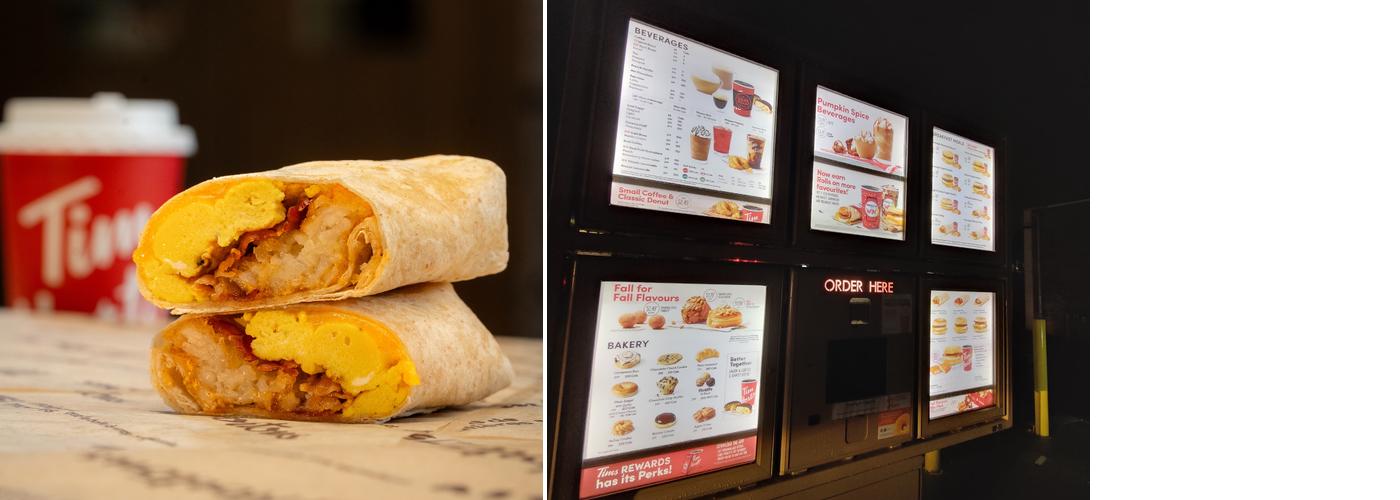 Tim Hortons Menu