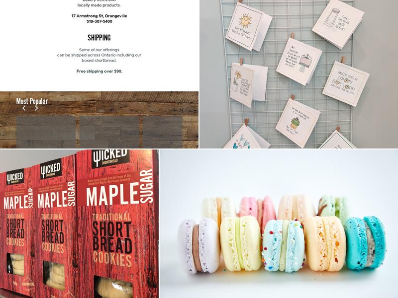 Wicked Shortbread Menu