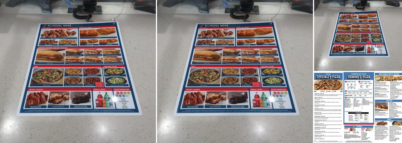 Domino's Pizza Menu