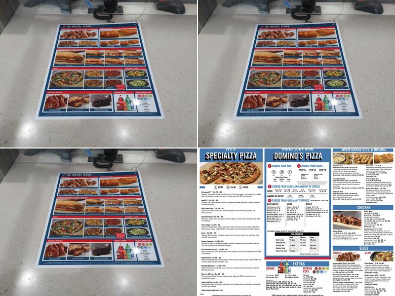 Domino's Pizza Menu