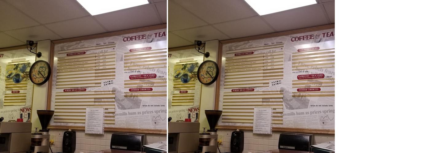Tasters Bakery Menu