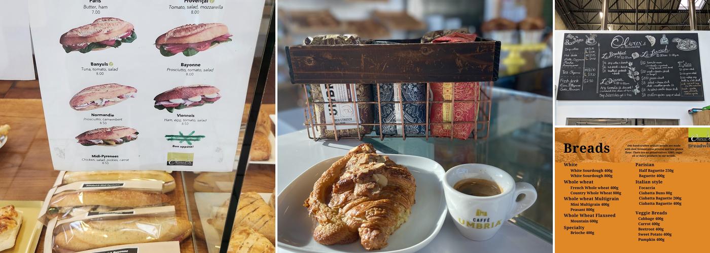 Olivier's La Boulangerie Menu