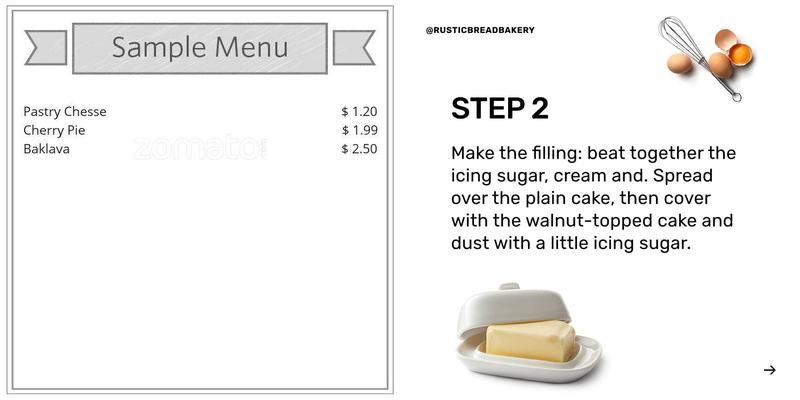 Rustic Bread Bakery Menu