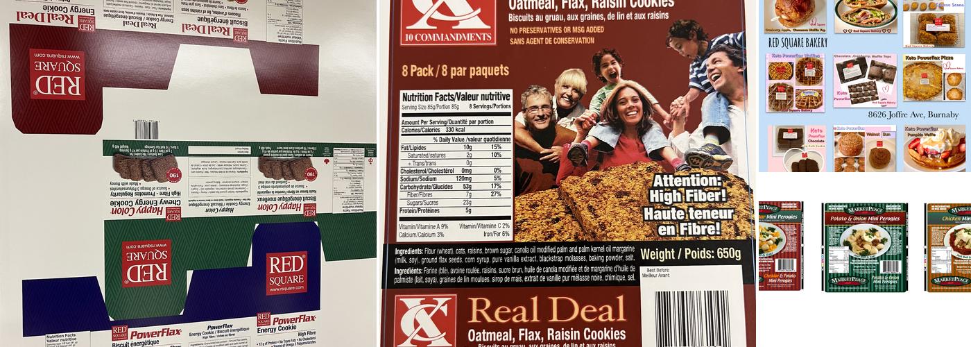 Red Square Bakery Menu