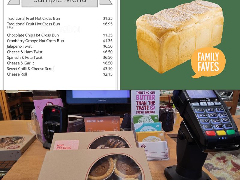 COBS Bread Bakery Panorama Marketplace Menu