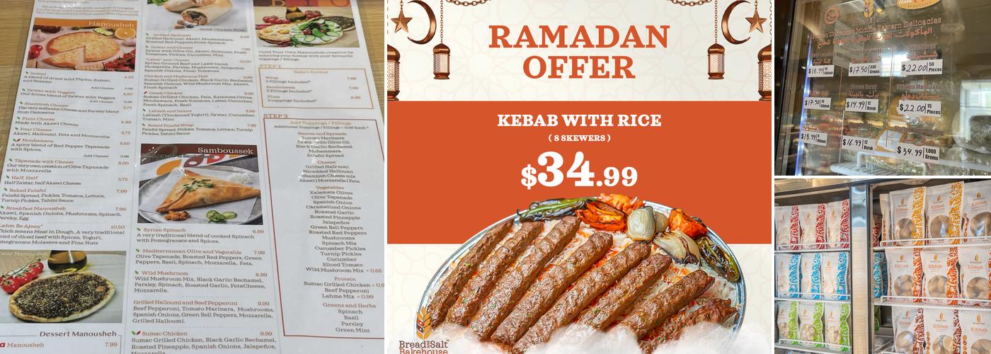 Bread and Salt Bakehouse Menu