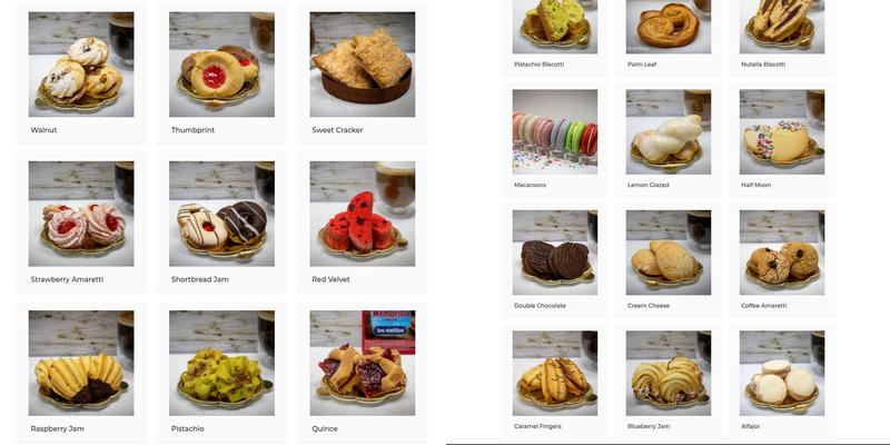 MarJo Bakery Menu