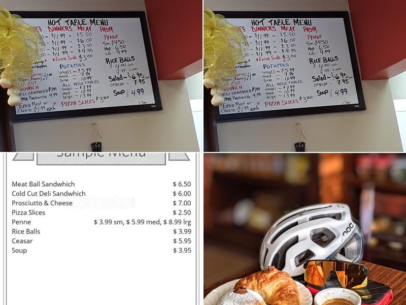 Lago Italian Bakery Inc Menu