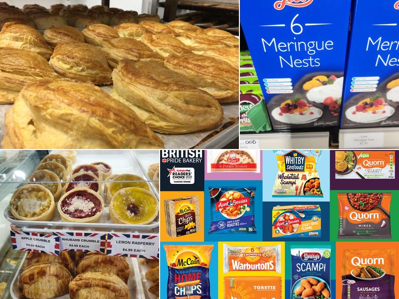 British Pride Bakery - Burlington Menu