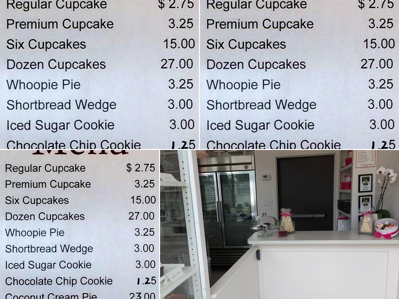 Coco Cake Co Menu
