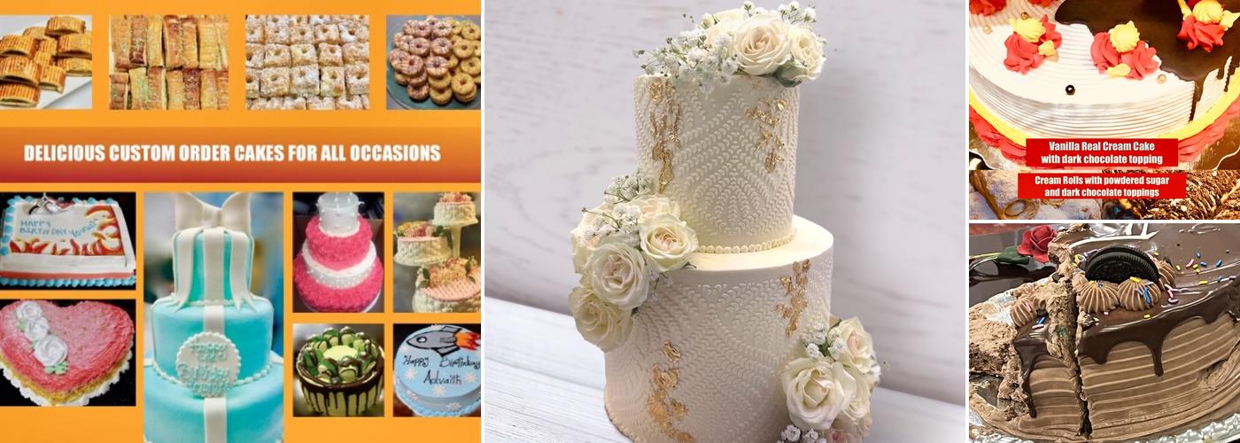 Venus Bakery & Cake Menu