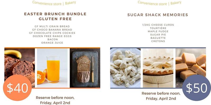 Fergie's Bakery and Convenience Menu