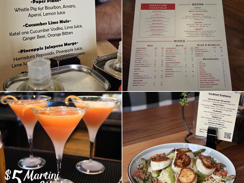 Ipp's Pastaria & Bar Menu