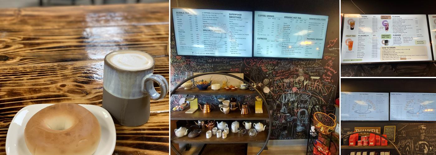 Peachy Corners Cafe Menu