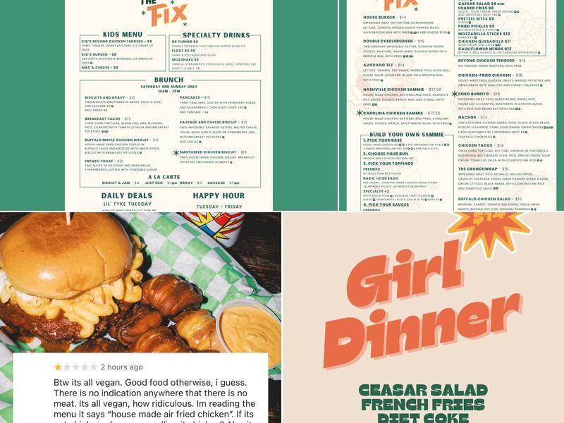 The Fix! Menu