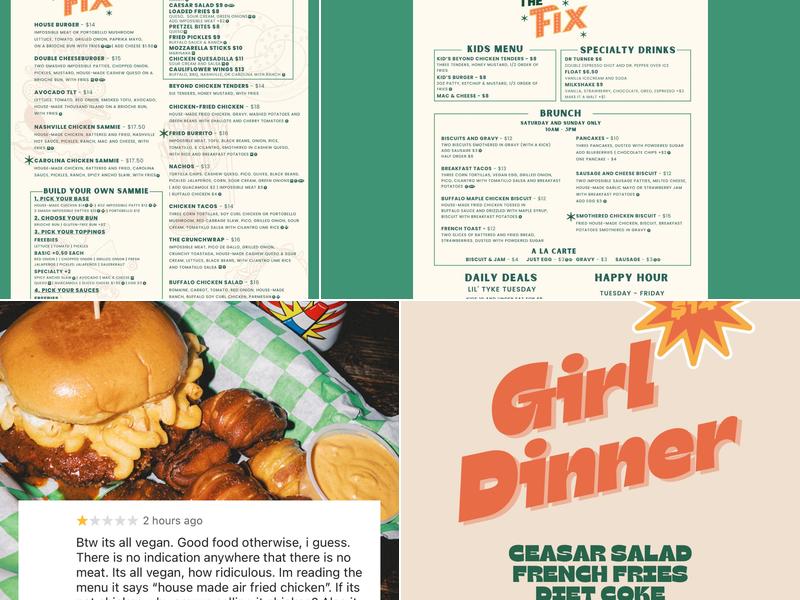 The Fix! Menu