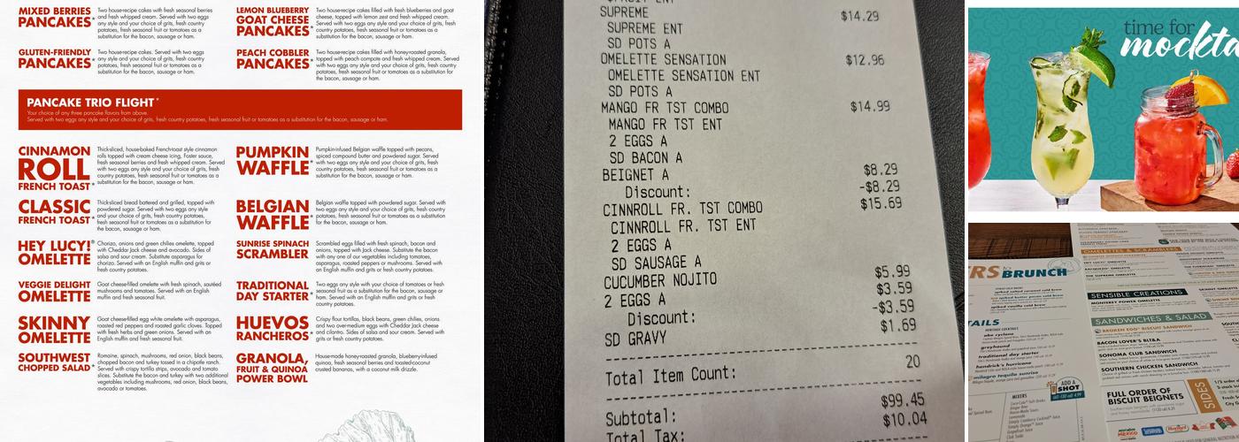 Another Broken Egg Cafe Menu