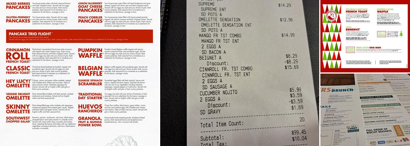 Another Broken Egg Cafe Menu