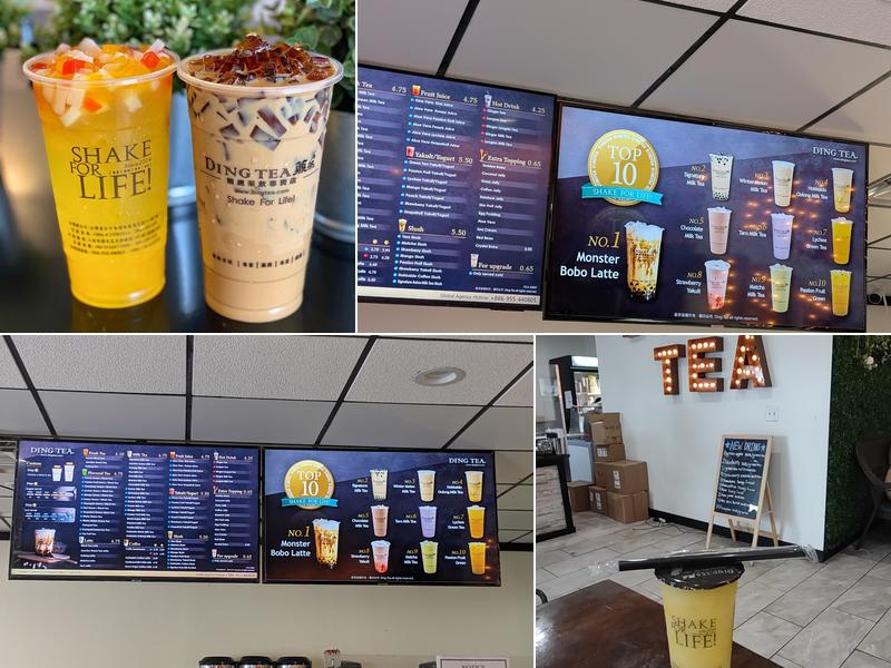 Ding Tea Detroit Menu