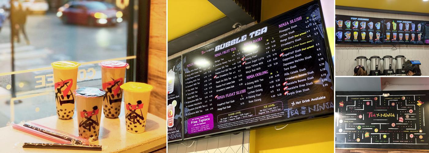 Tea Ninja Menu