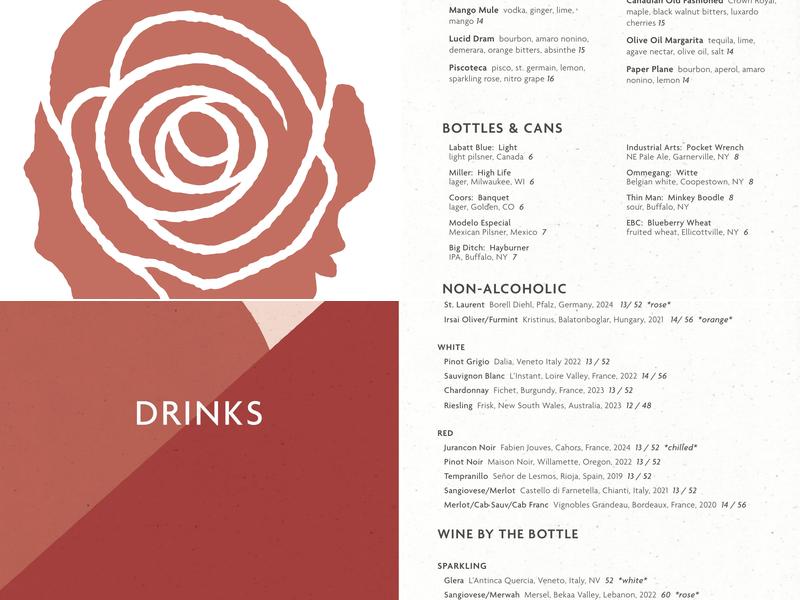 West Rose Menu