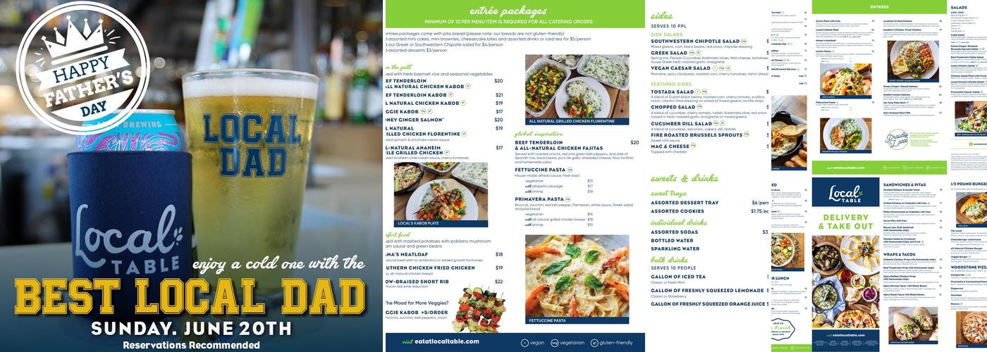 The Local Bar - Cypress Menu