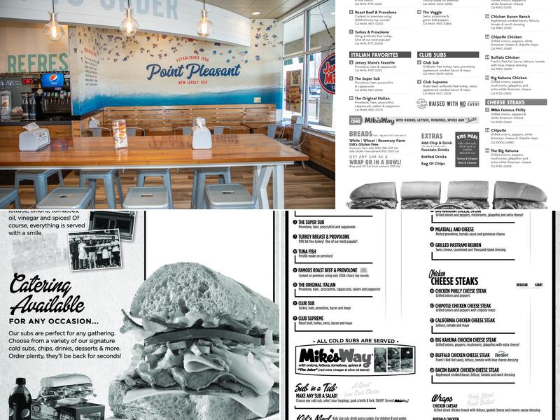 Jersey Mike's Subs Menu