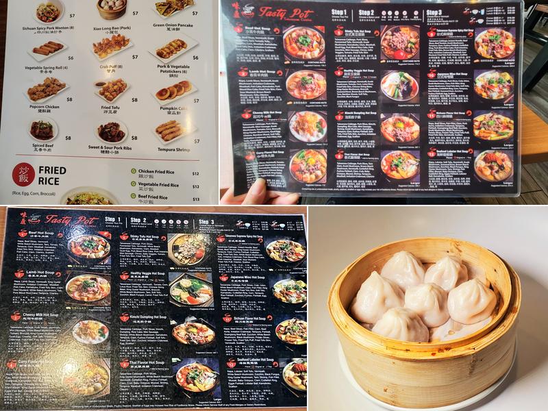 Tasty Pot Menu