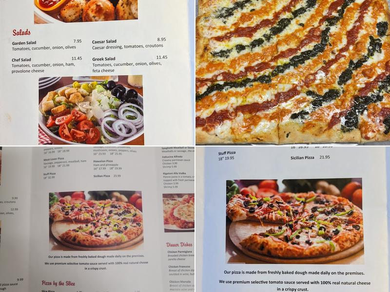 Little Charlie's Pizza Menu