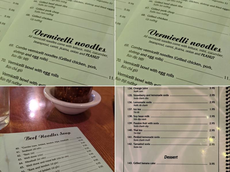 Green Tree Restaurant Menu