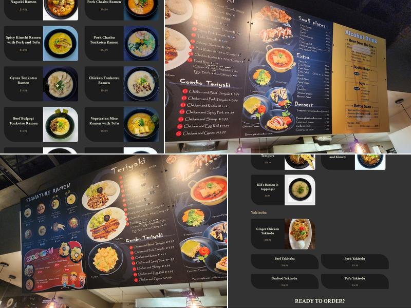 Hong Noodle Menu