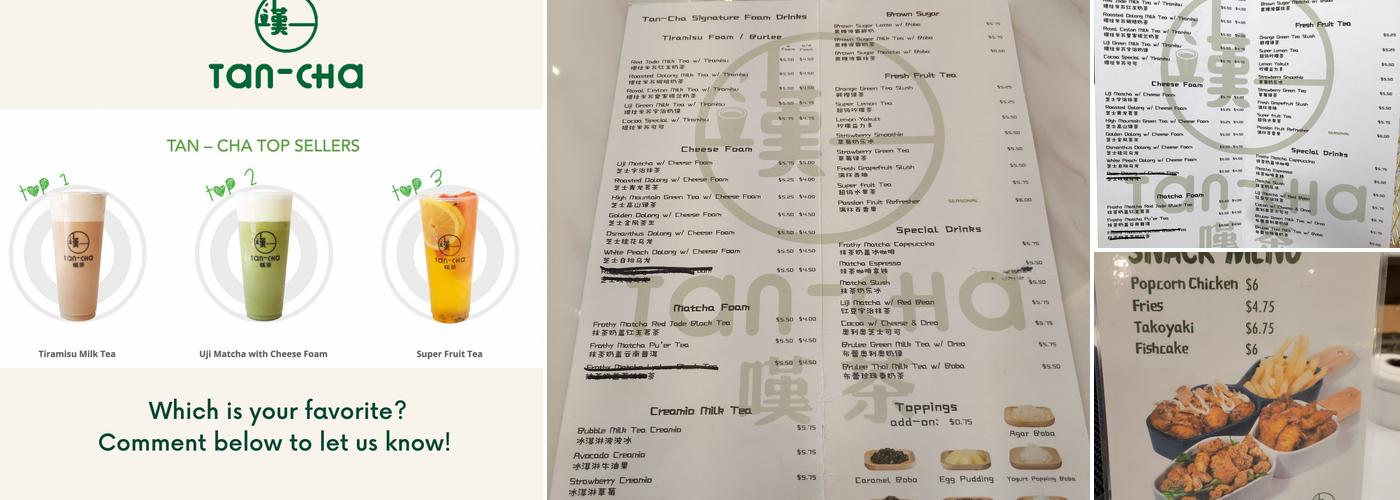 Tan-Cha Menu