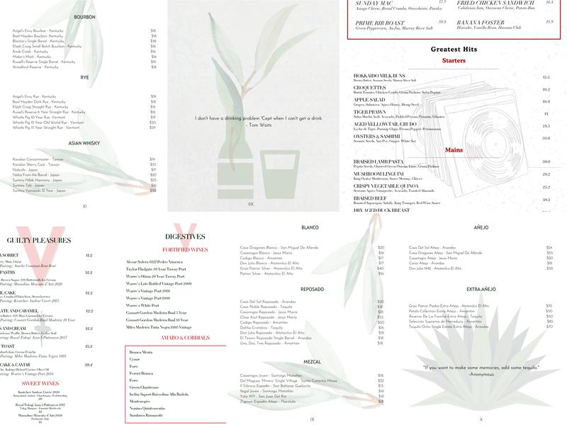 Verse Menu