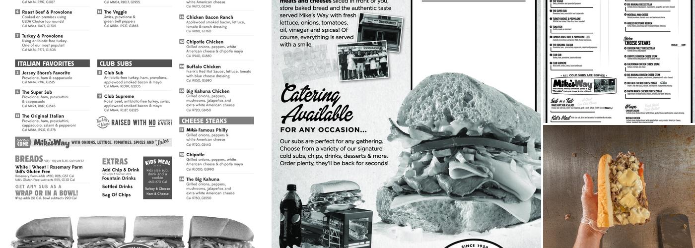 Jersey Mike's Subs Menu