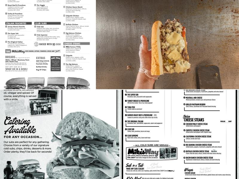 Jersey Mike's Subs Menu