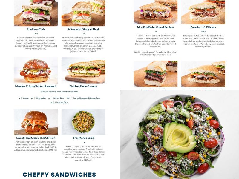 Mendocino Farms Menu