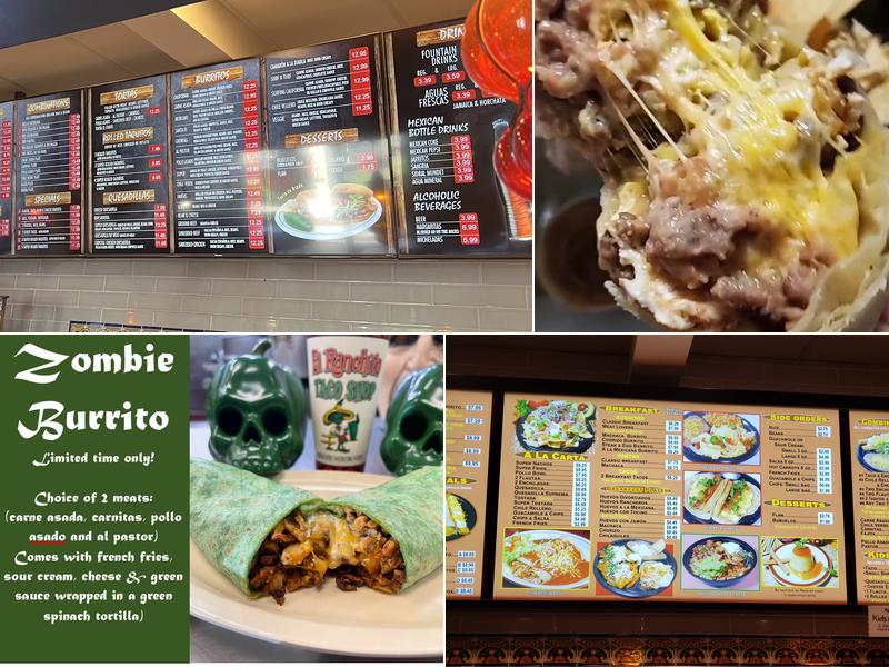 El Ranchito Taco Shop Menu