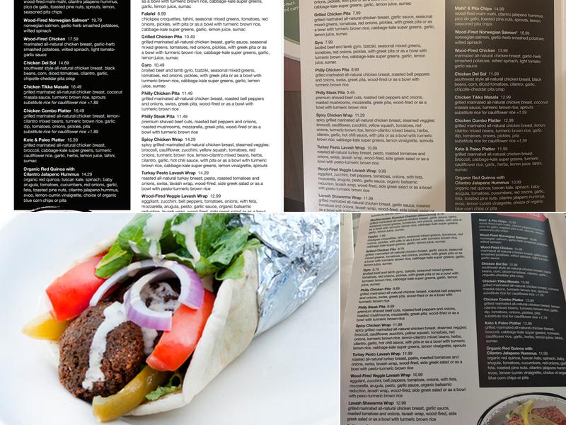 Pita Jungle - Mesa Red Mountain Menu