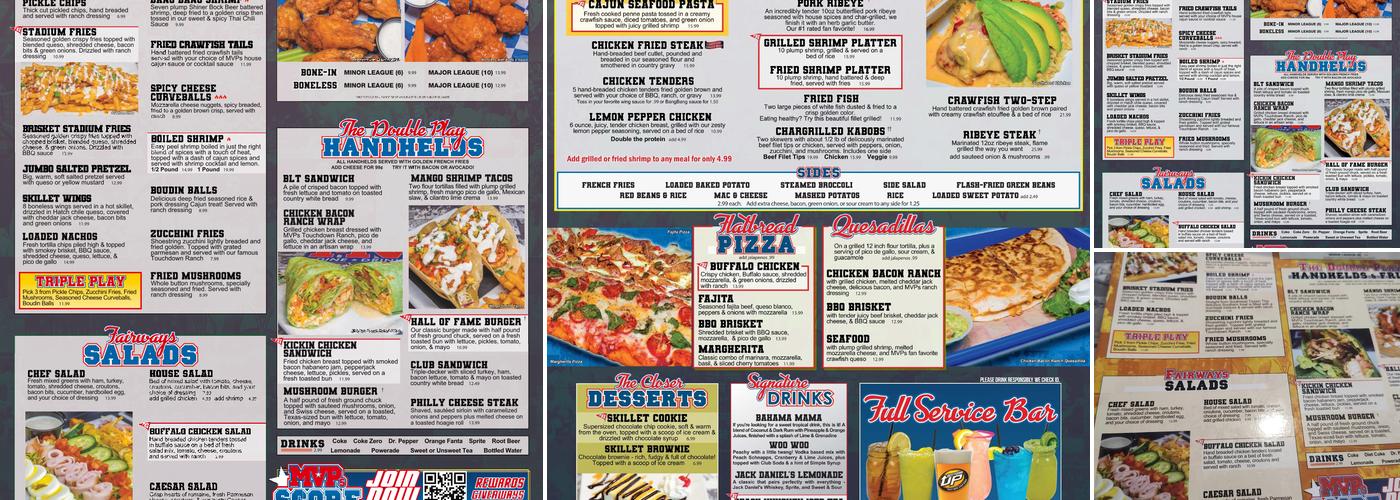 MVPs Menu