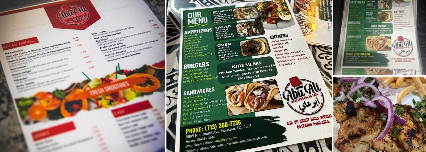 Abu Ali Menu