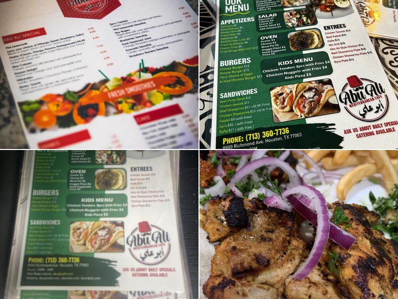 Abu Ali Menu