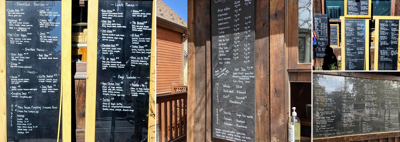 Semplice Cafe Menu