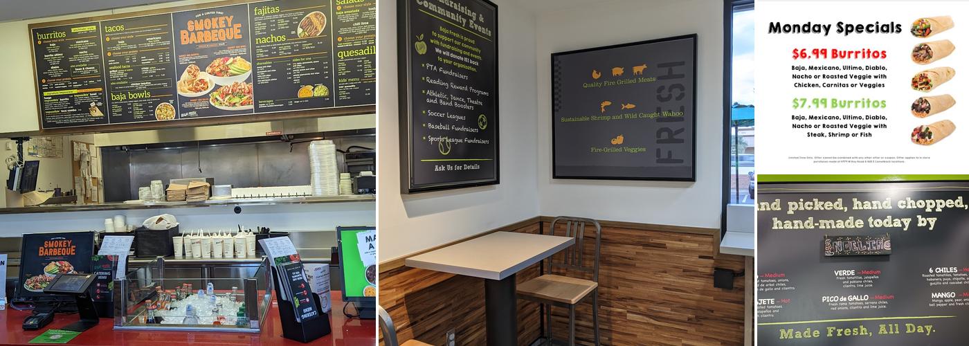 Baja Fresh Menu
