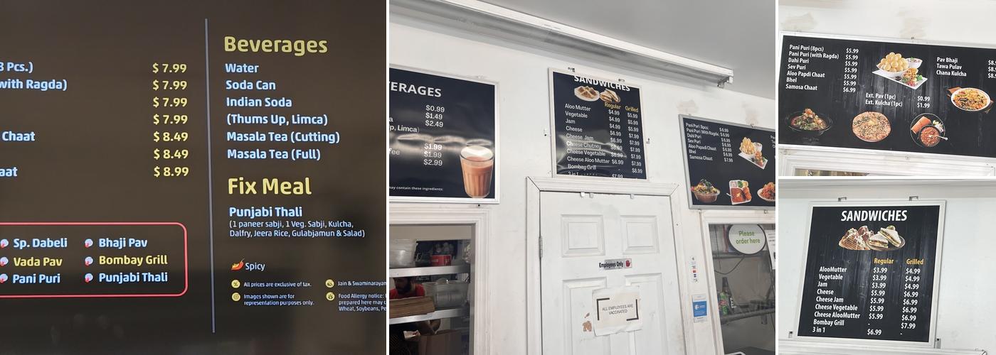 Nandoo's Menu
