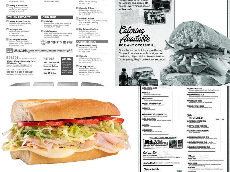 Jersey Mike's Subs Menu