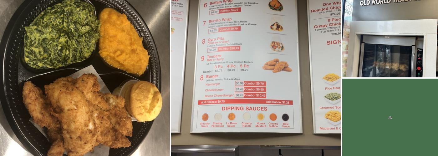 La Rosa Chicken & Grill - Victory Boulevard Menu