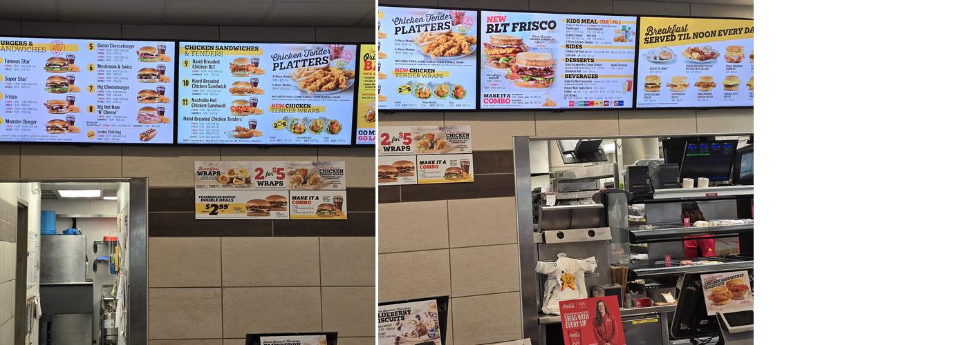 Hardee’s Menu
