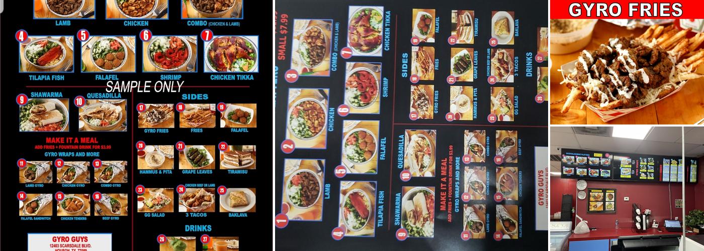 Gyro Guys Scarsdale Menu